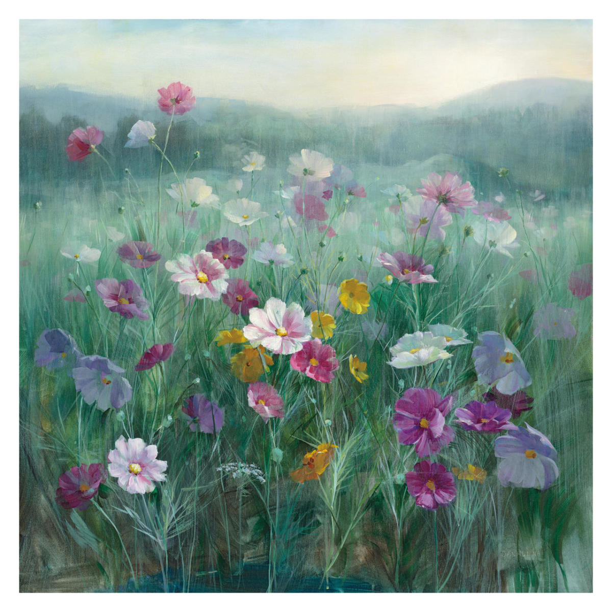 Cosmos at Dawn -Paper Art-32"x32"
