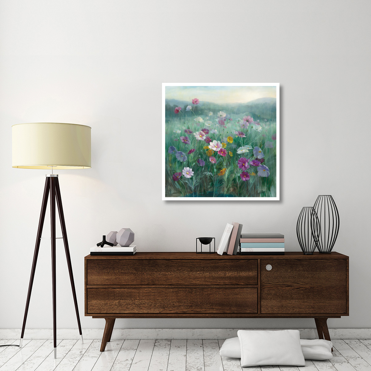 Cosmos at Dawn -Paper Art-38&quotx38"