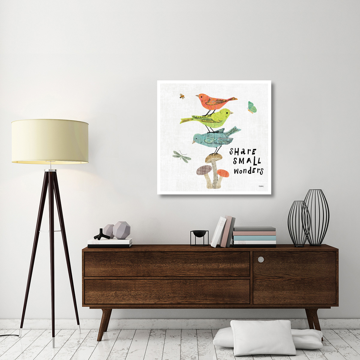 Wild Wings III -Paper Art-38&quotx38"