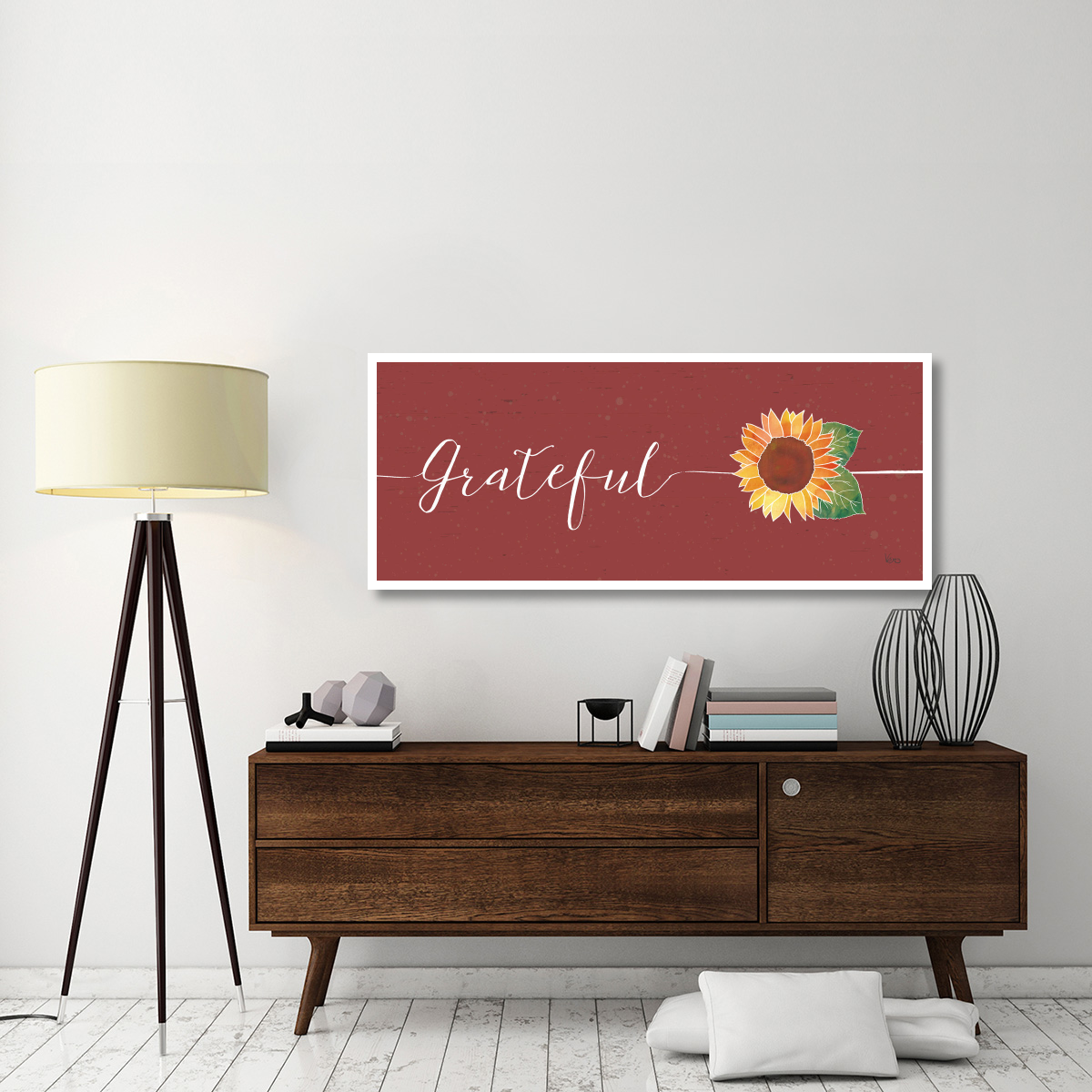 Underlined Fall IV Color -Paper Art-62&quotx26"