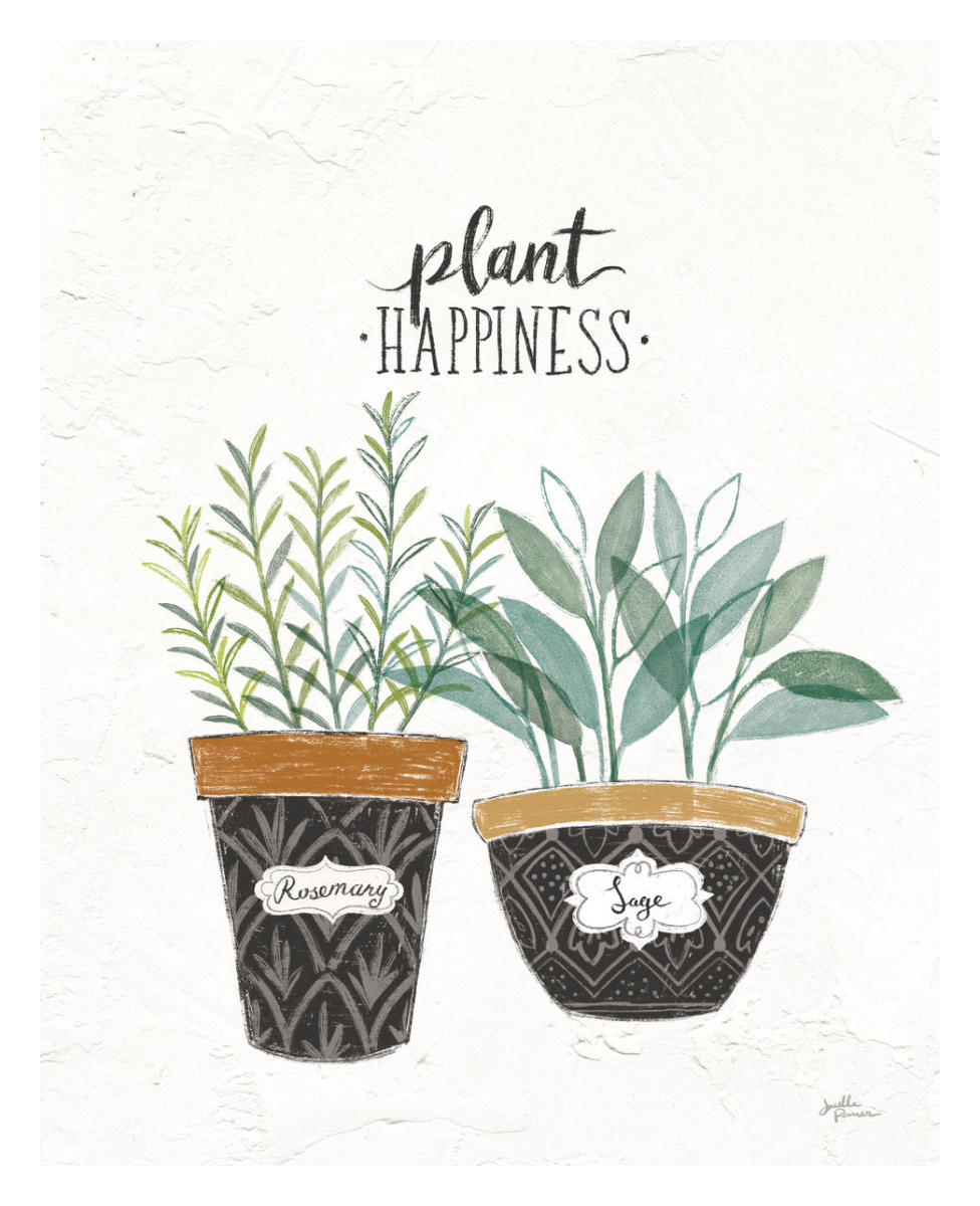 Fine Herbs IV -Paper Art-24"x30"