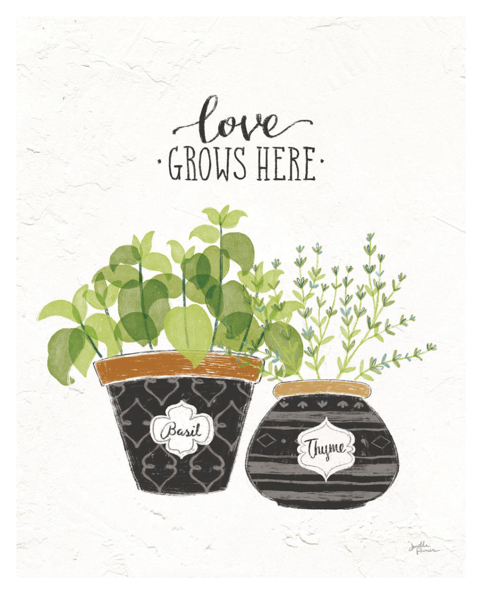 Fine Herbs V -Paper Art-30"x37"