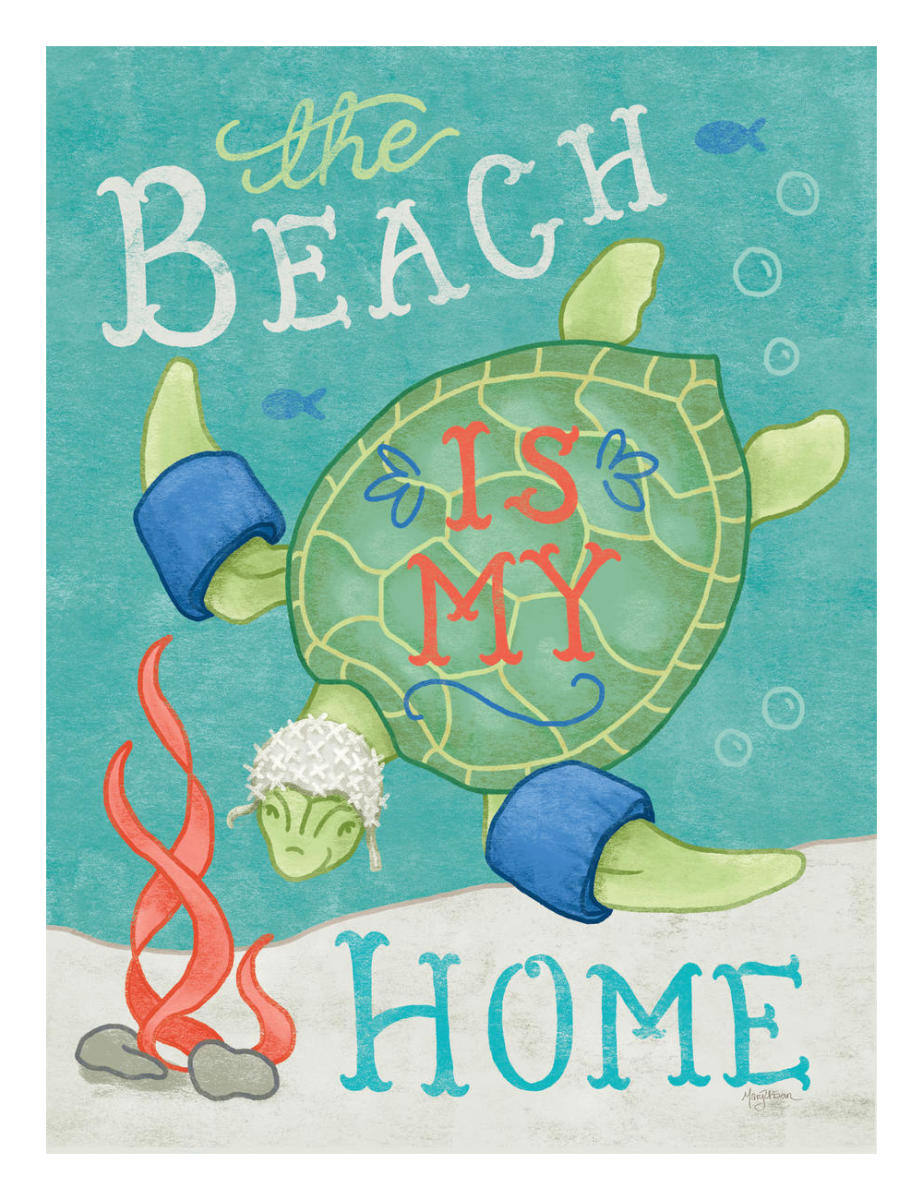 Ocean Friends II -Paper Art-20"x26"