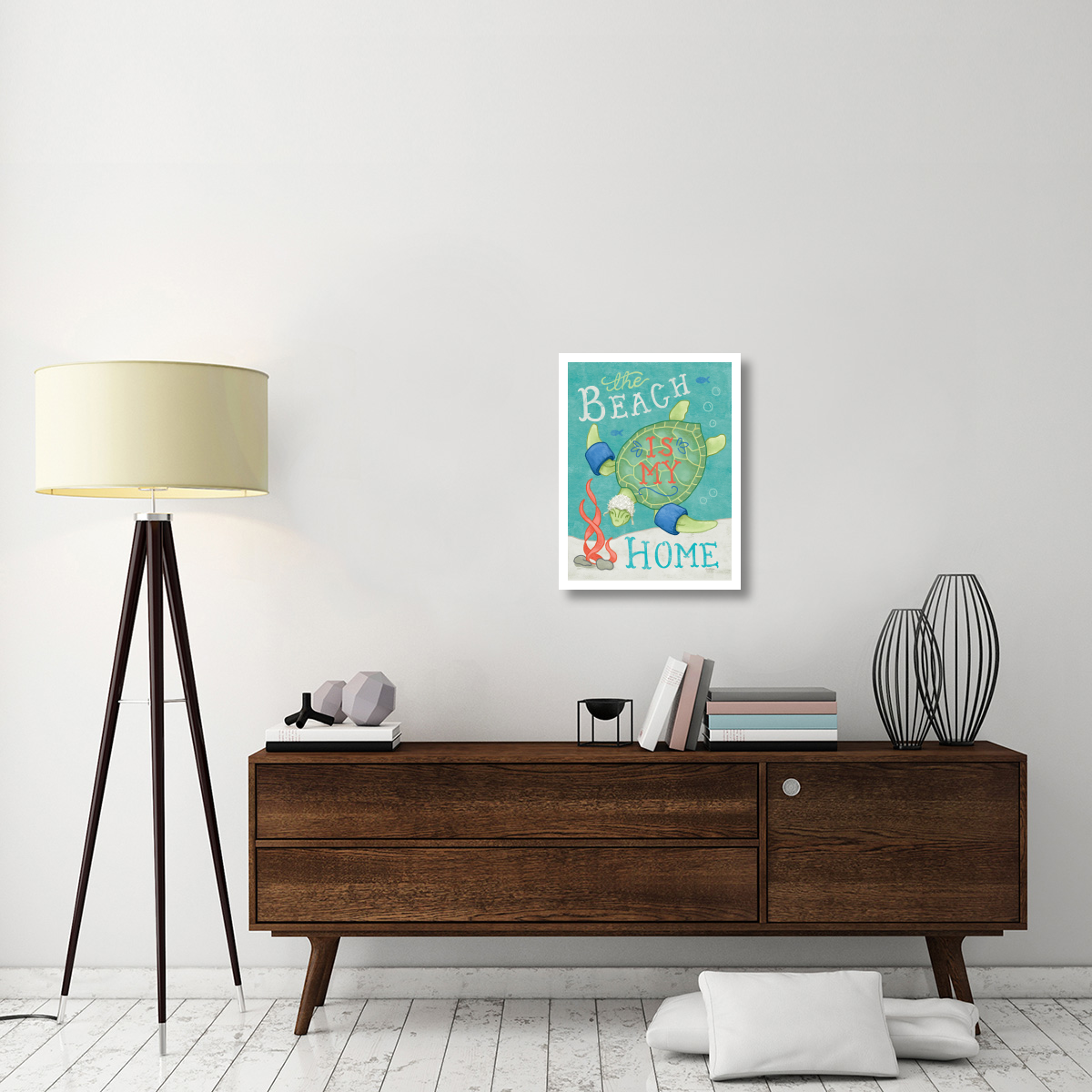 Ocean Friends II -Paper Art-20&quotx26"