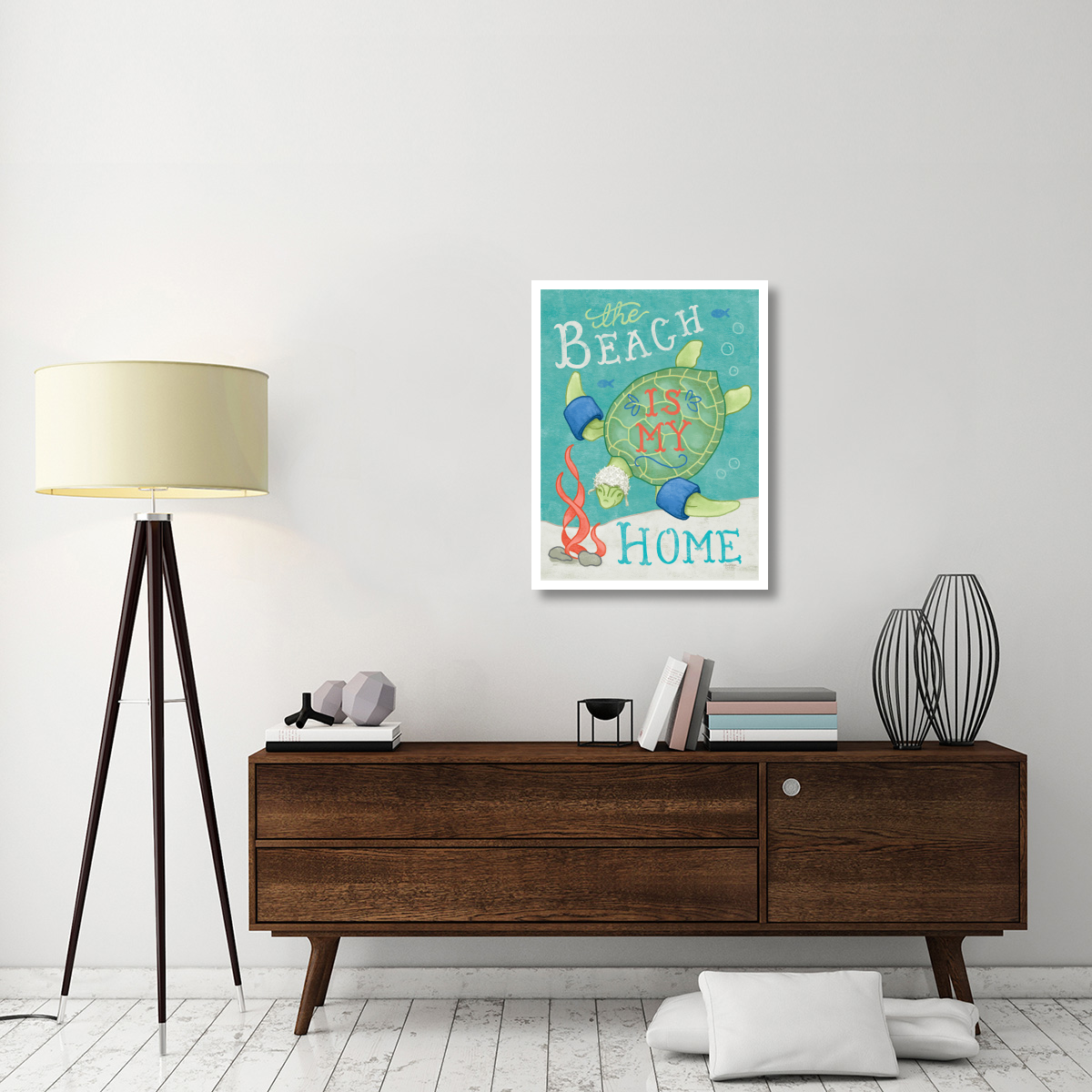 Ocean Friends II -Paper Art-26&quotx34"
