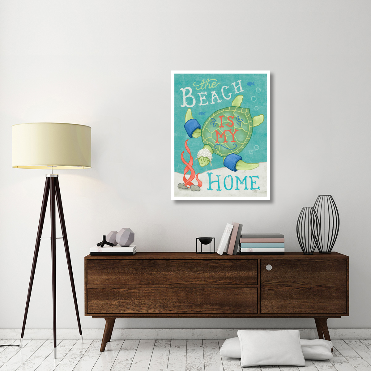 Ocean Friends II -Paper Art-32&quotx42"