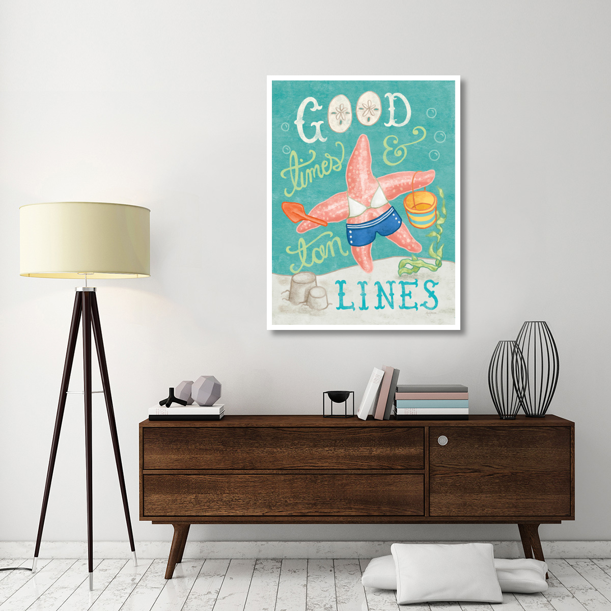 Ocean Friends III -Paper Art-38&quotx50"