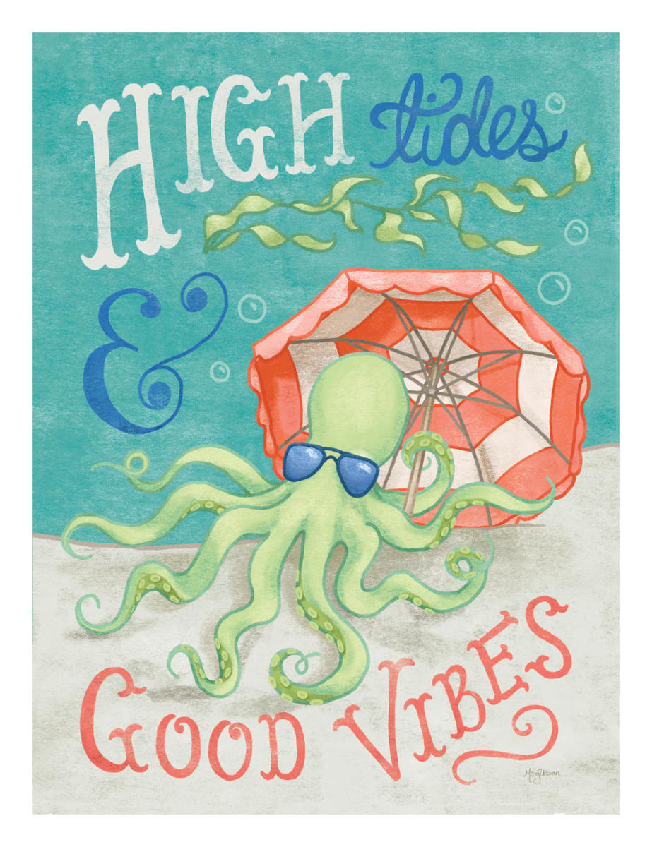 Ocean Friends IV -Paper Art-20"x26"