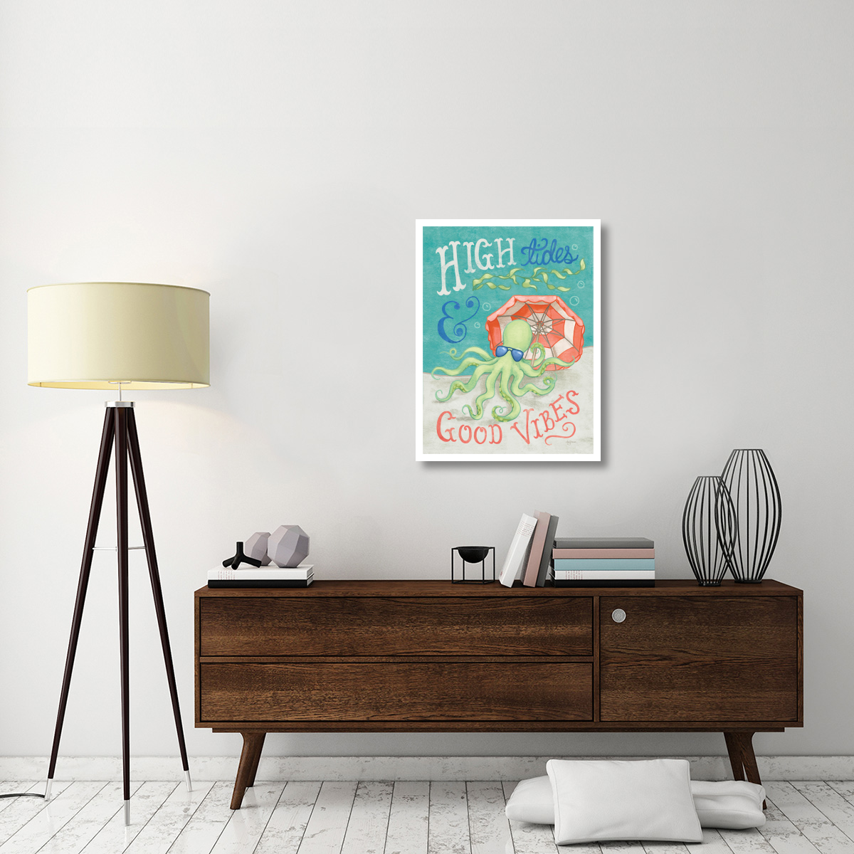 Ocean Friends IV -Paper Art-26&quotx34"