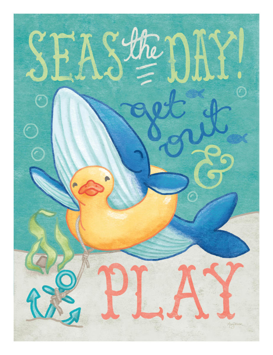 Ocean Friends V -Paper Art-20"x26"