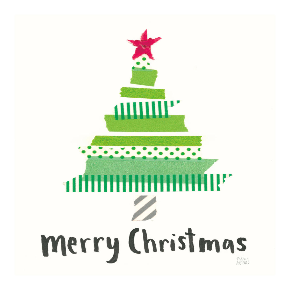 Joyful Season I -Paper Art-20"x20"