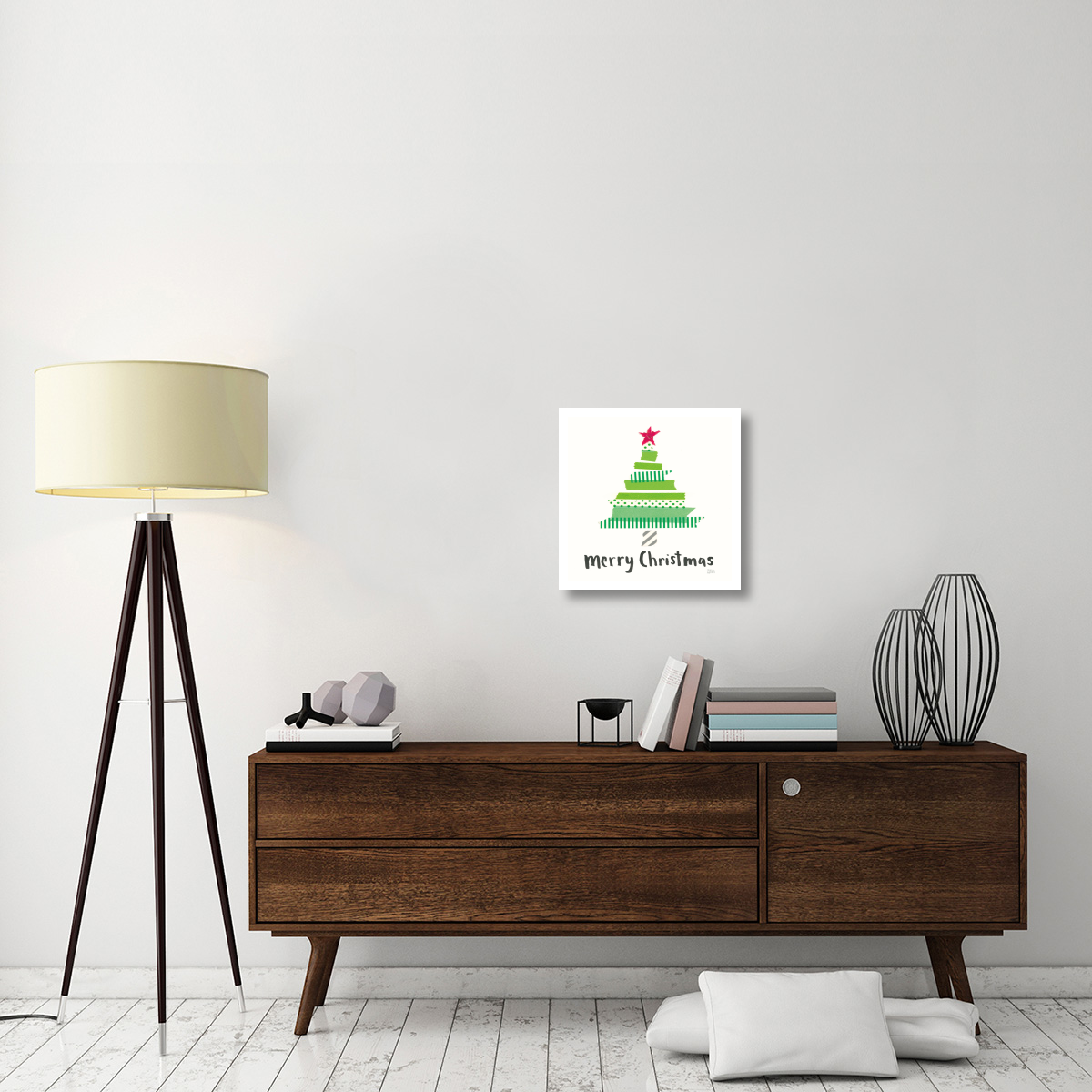Joyful Season I -Paper Art-20&quotx20"