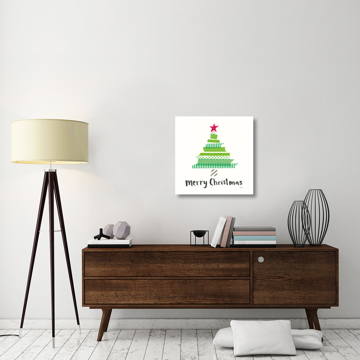 Joyful Season I -Paper Art-26&quotx26"