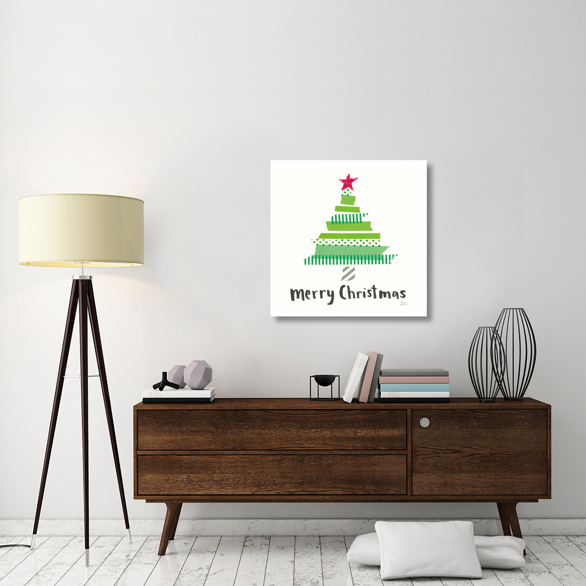Joyful Season I -Paper Art-32&quotx32"