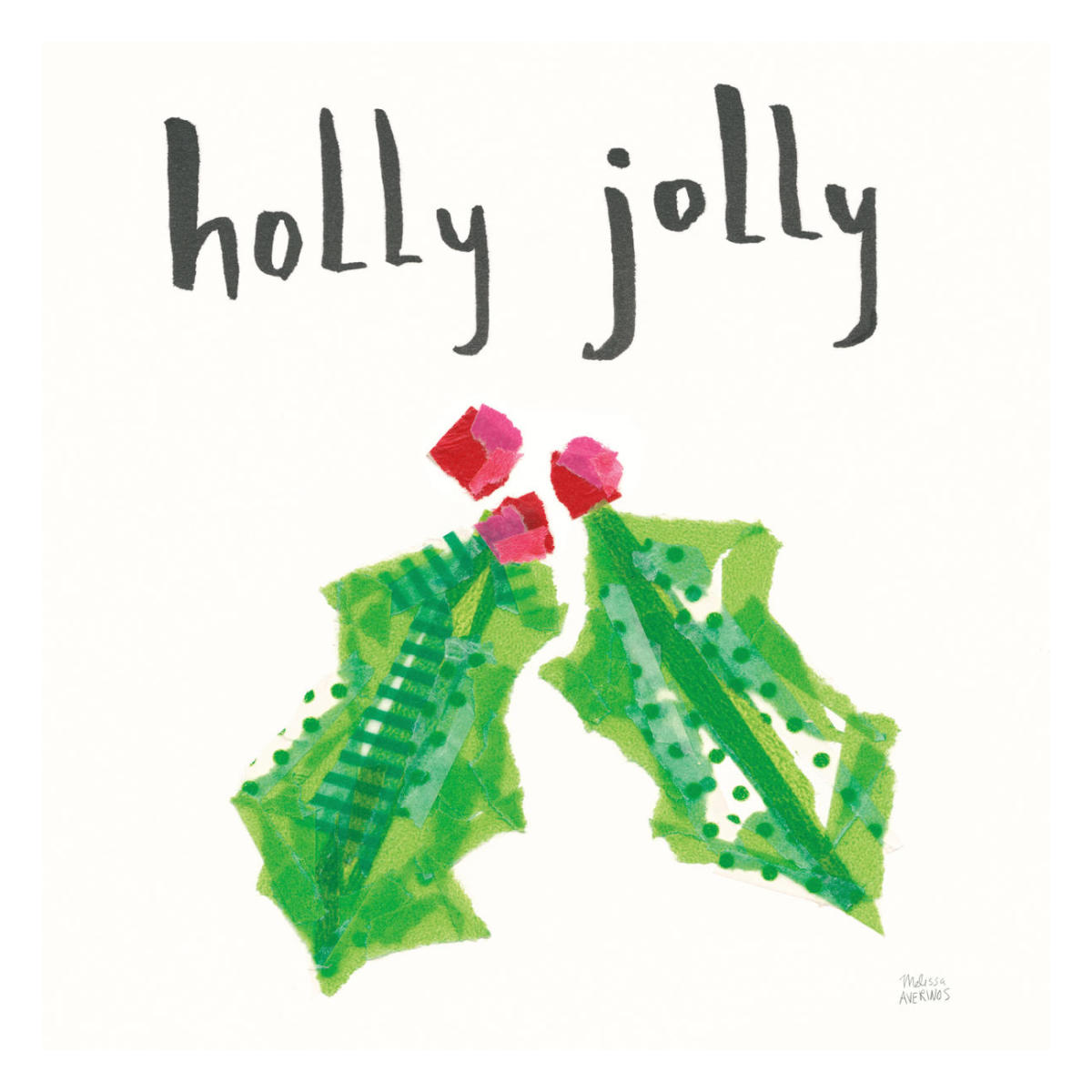Joyful Season II -Paper Art-26"x26"