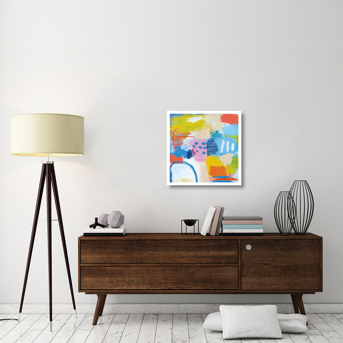Cheerful II -Paper Art-26&quotx26"